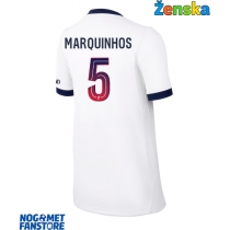Paris Saint-Germain Marquinhos #5 Gostujuci Dres za Ženska 2026-27 Kratak Rukav